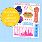 Chicago Journaling Deco Stickers - JD197