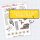 Folklore Journaling Deco Stickers - JD198