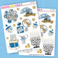Hanukkah Honey Journaling Deco Stickers - JD202