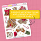 Christmas Magic Journaling Deco Stickers - JD206