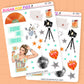 TLOAS Journaling Deco Stickers - JD209