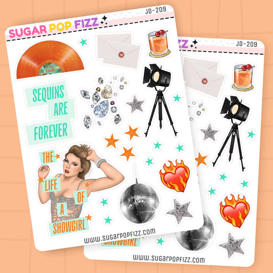 TLOAS Journaling Deco Stickers - JD209