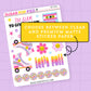 Roller Disco Journaling Deco Stickers - JD214