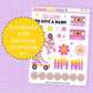 Roller Disco Journaling Deco Stickers - JD214