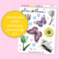 Bloom Journaling Deco Stickers - JD217