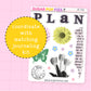 Bloom Journaling Deco Stickers - JD218