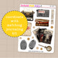 Mystery Thriller Journaling Deco Stickers - JD227