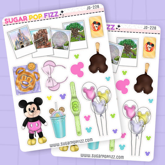 Magical Memories Journaling Deco Stickers - JD228