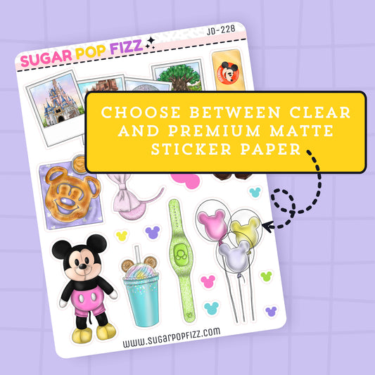 Magical Memories Journaling Deco Stickers - JD228