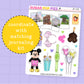 Magical Memories Journaling Deco Stickers - JD228