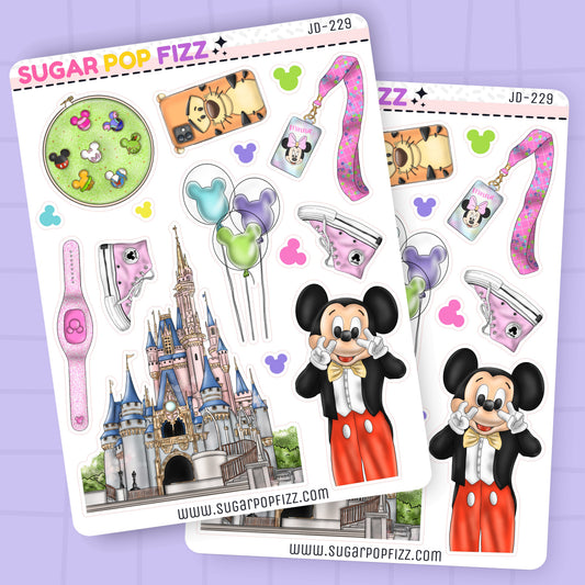 Magical Memories Journaling Deco Stickers - JD229