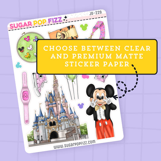 Magical Memories Journaling Deco Stickers - JD229