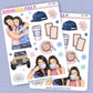 Gilmore Journaling Deco Stickers - JD230