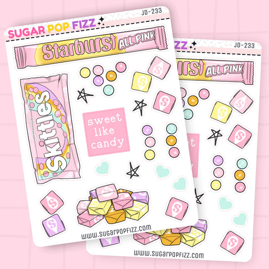 Sweet Journaling Deco Stickers - JD233