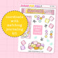 Sweet Journaling Deco Stickers - JD233