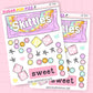Sweet Journaling Deco Stickers - JD234