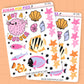 Sea Life Journaling Deco Stickers - JD235