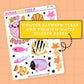 Sea Life Journaling Deco Stickers - JD235