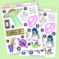 Close Encounters Journaling Deco Stickers - JD241