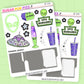 Close Encounters Journaling Deco Stickers - JD242