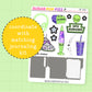Close Encounters Journaling Deco Stickers - JD242
