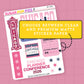 CPC 2026 Journaling Deco Stickers - JD243