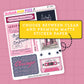 CPC 2026 Journaling Deco Stickers - JD244