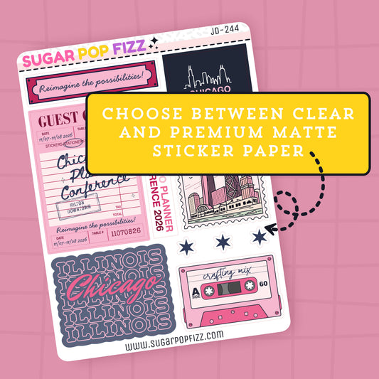 CPC 2026 Journaling Deco Stickers - JD244