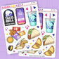 Live Mas Journaling Deco Stickers - JD247
