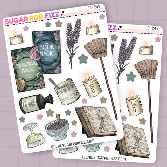 Practical Magic Journaling Deco Stickers - JD249