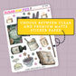 Practical Magic Journaling Deco Stickers - JD249