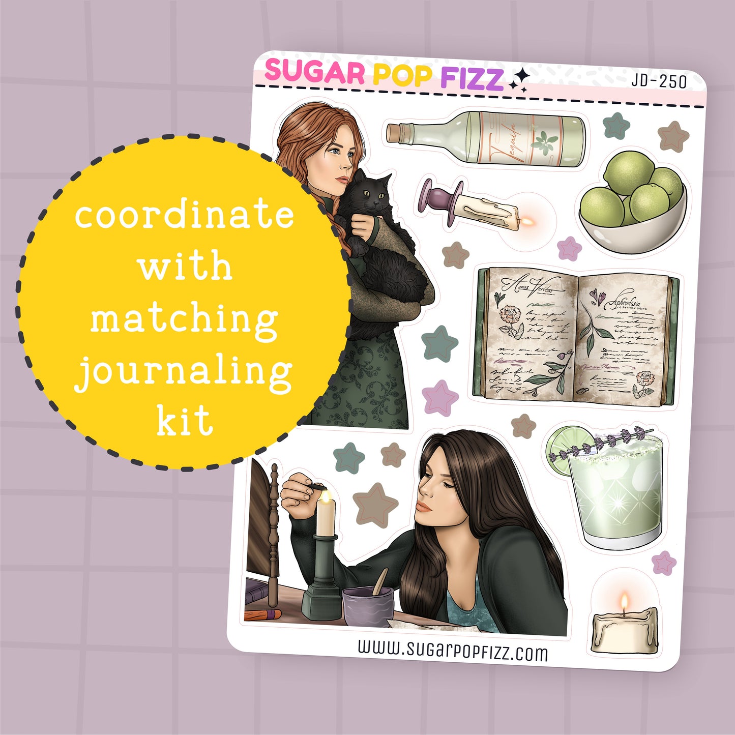 Practical Magic Journaling Deco Stickers - JD250