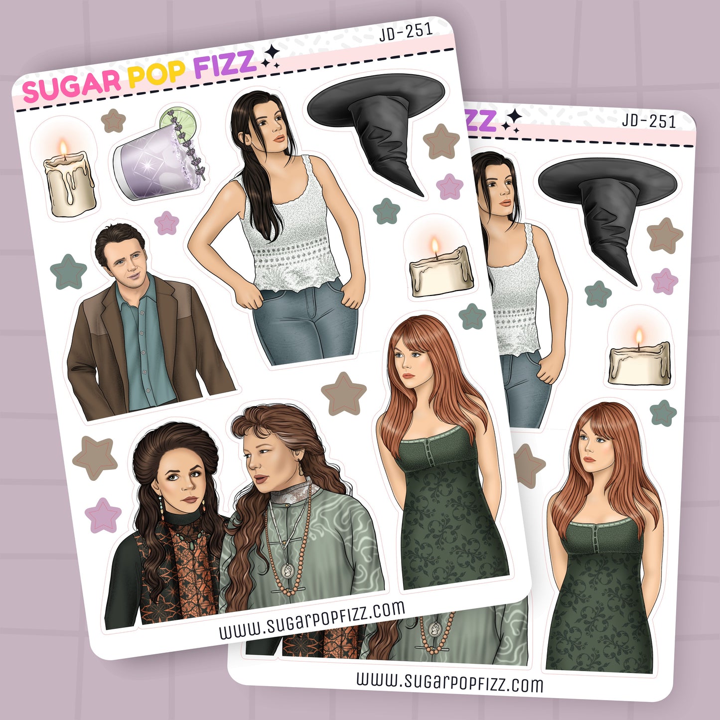 Practical Magic Journaling Deco Stickers - JD251