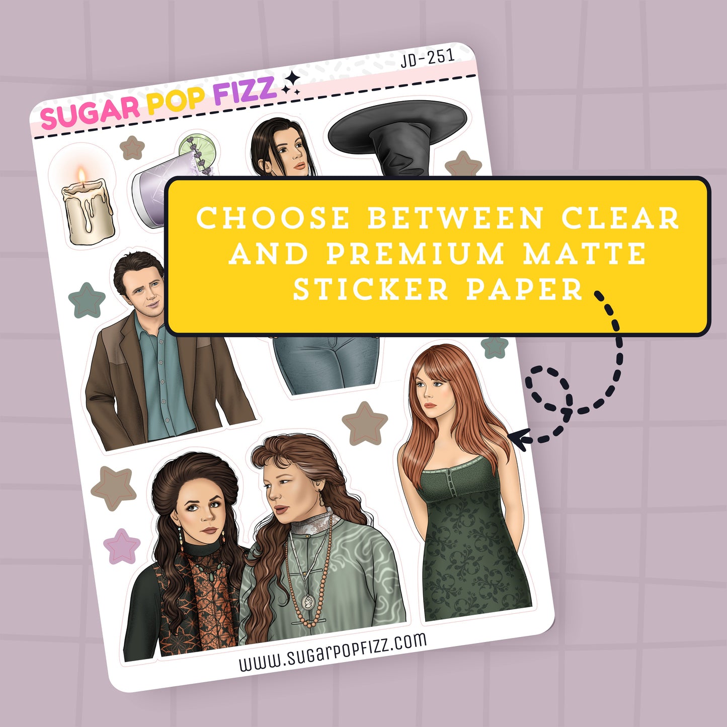 Practical Magic Journaling Deco Stickers - JD251