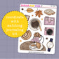 Autumn in the City Journaling Deco Stickers - JD252