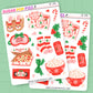 Christmas Sleepover Journaling Deco Stickers - JD265