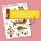 Christmas On the Way Journaling Deco Stickers - JD266
