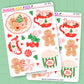 Christmas Treats Journaling Deco Stickers - JD268