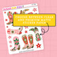 Holiday Boots Journaling Deco Stickers - JD269
