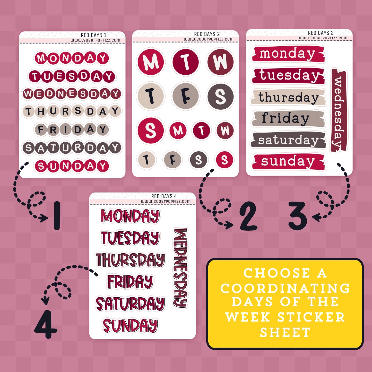 RED Journaling BUNDLE