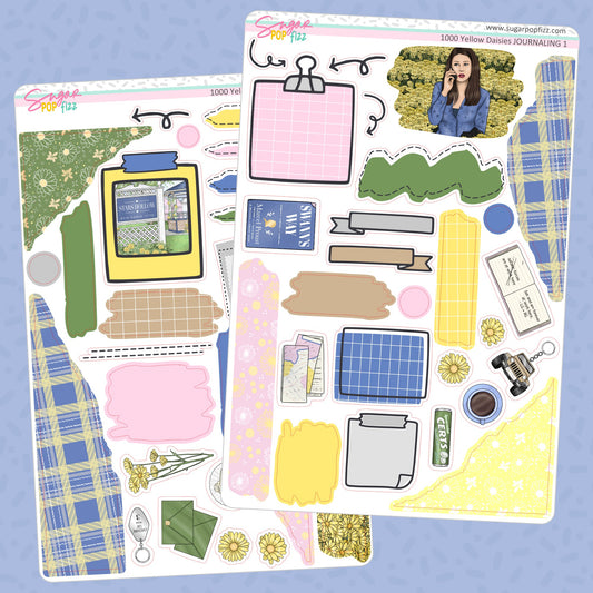 1000 Yellow Daisies Journaling Kit
