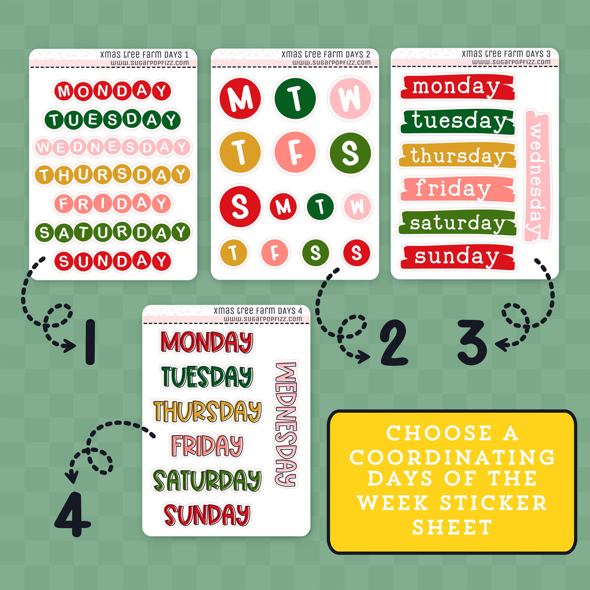Xmas Tree Farm Journaling BUNDLE
