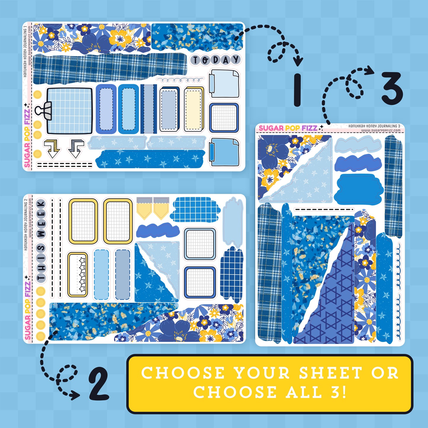 Hanukkah Honey Journaling Kit