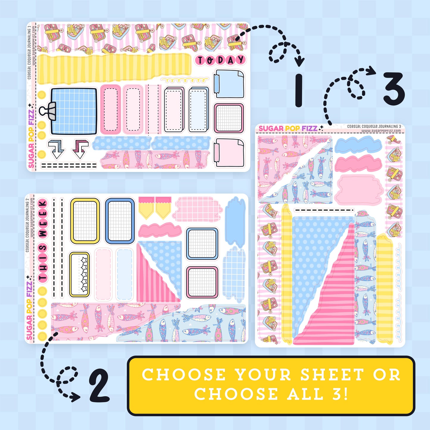 Coastal Coquette Journaling Kit