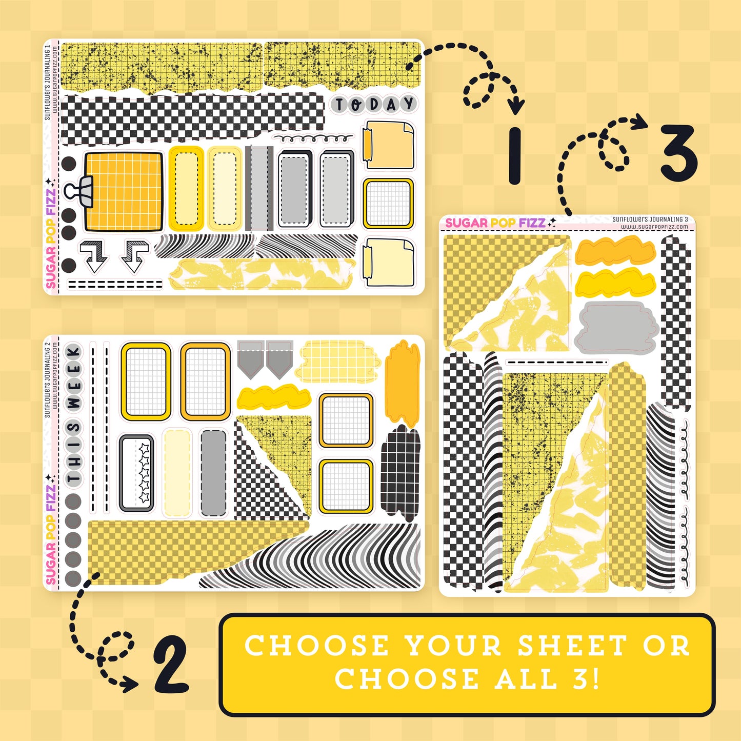 Sunflowers Journaling Kit