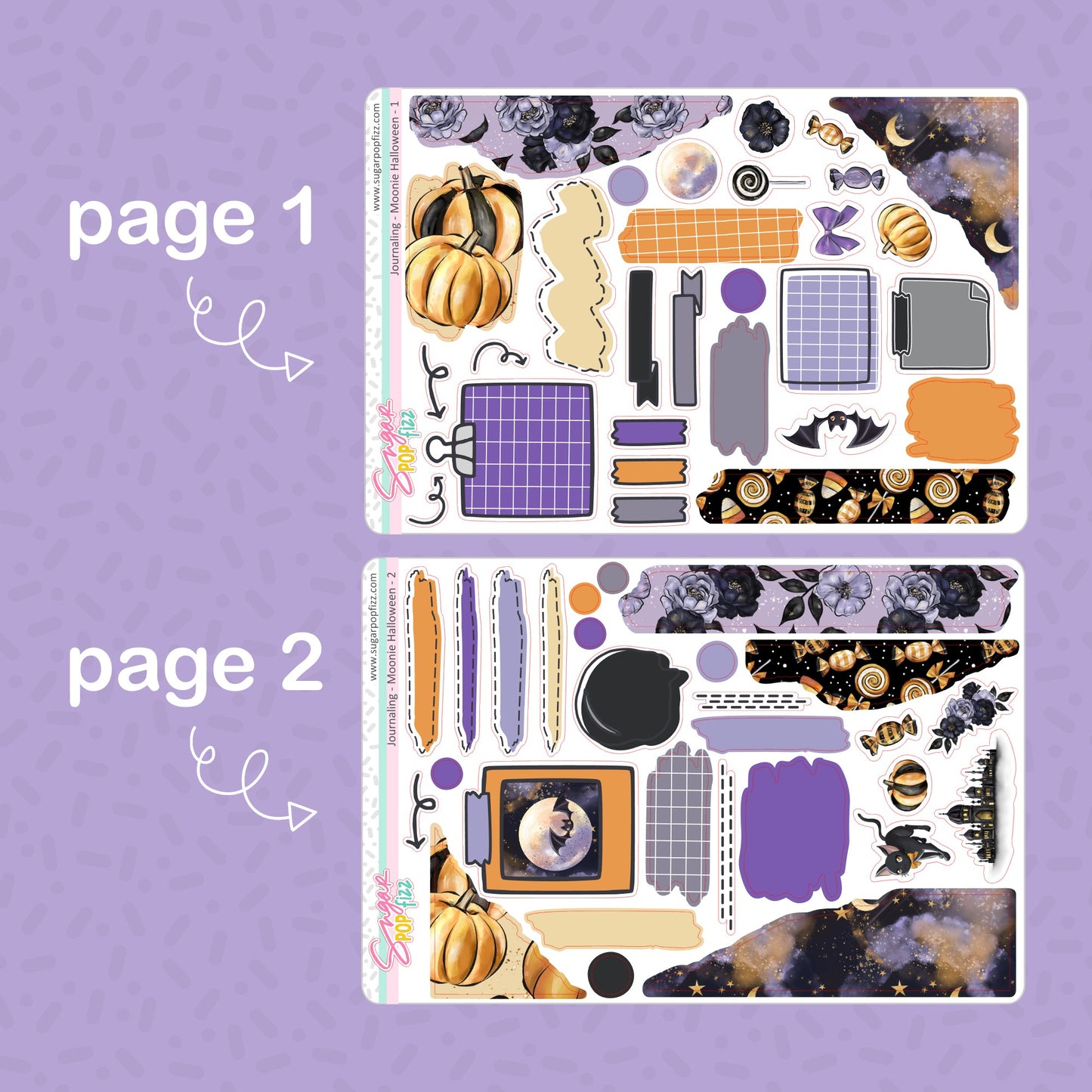 Moonie Halloween Journaling Kit