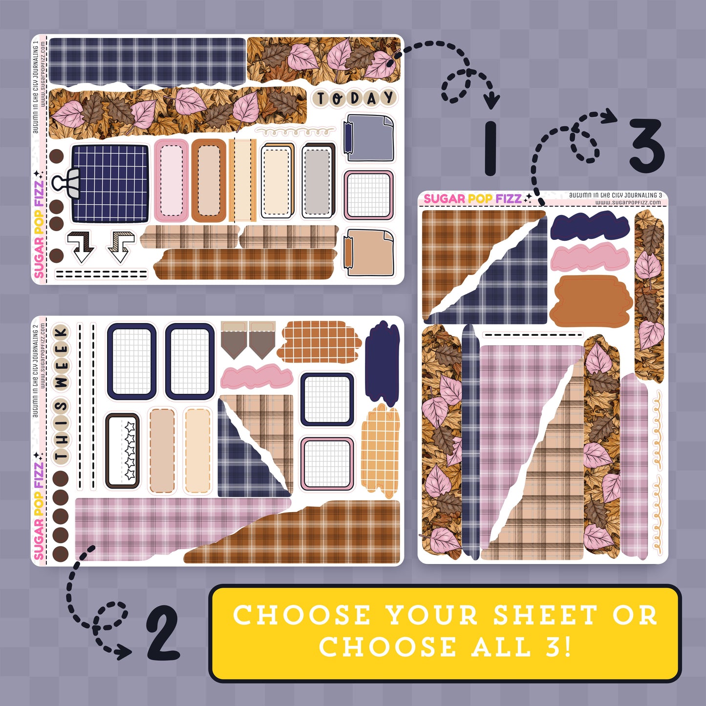 Autumn in the City Journaling Kit