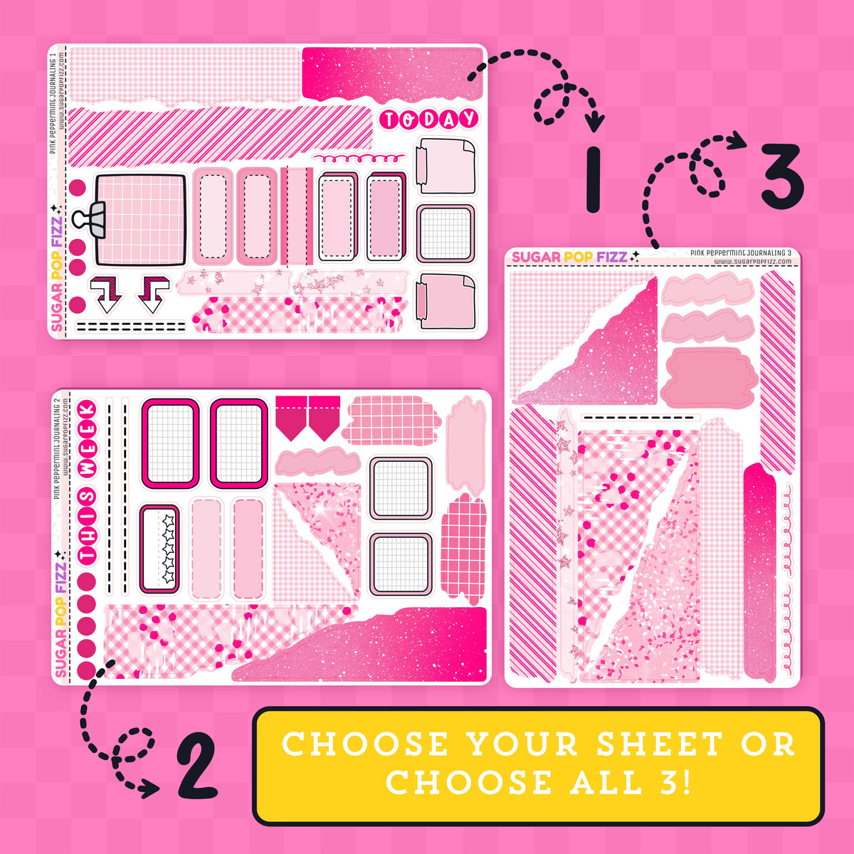 Pink Peppermint Journaling Kit