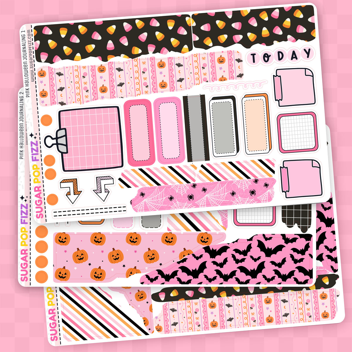 Pink Halloween Journaling Kit