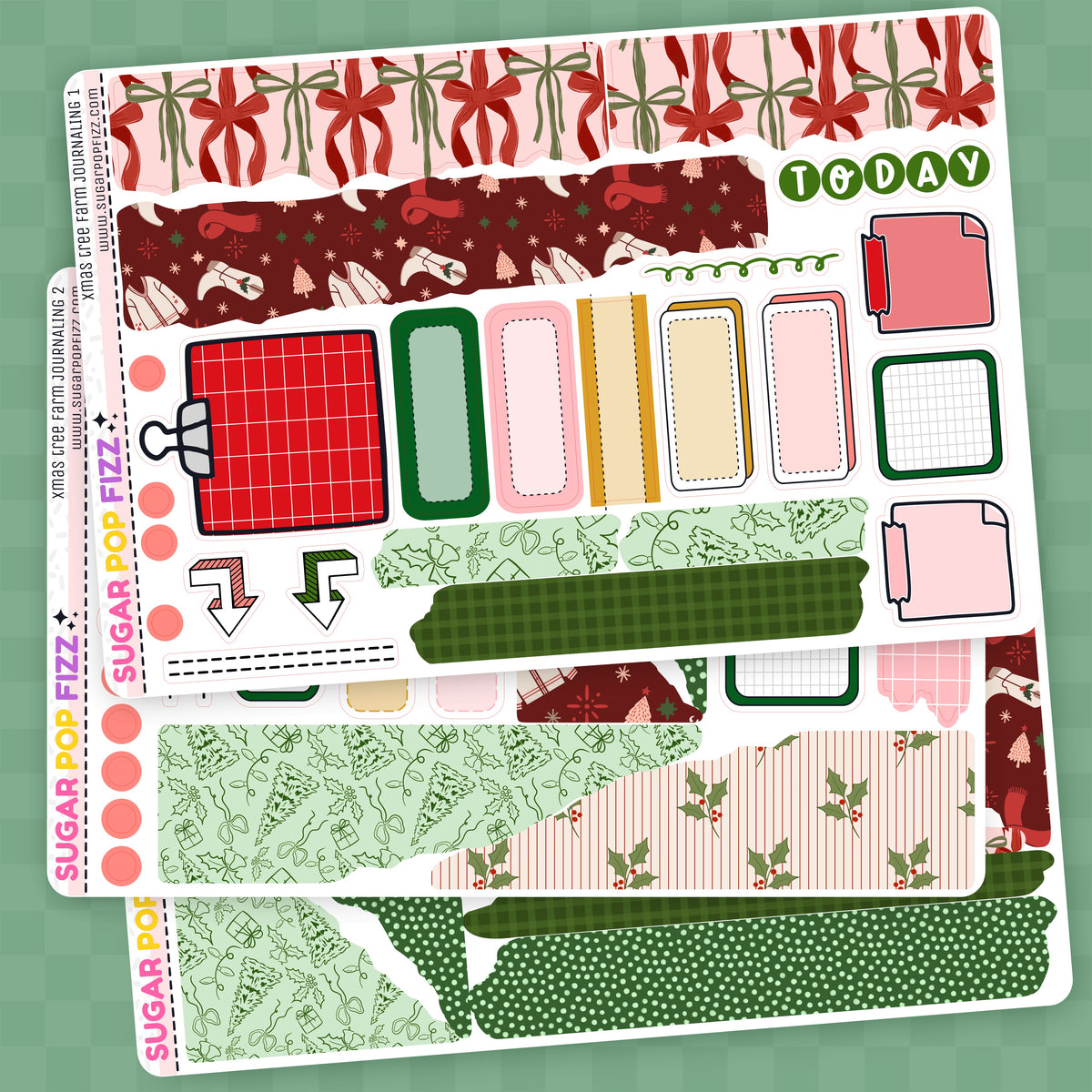 Xmas Tree Farm Journaling Kit